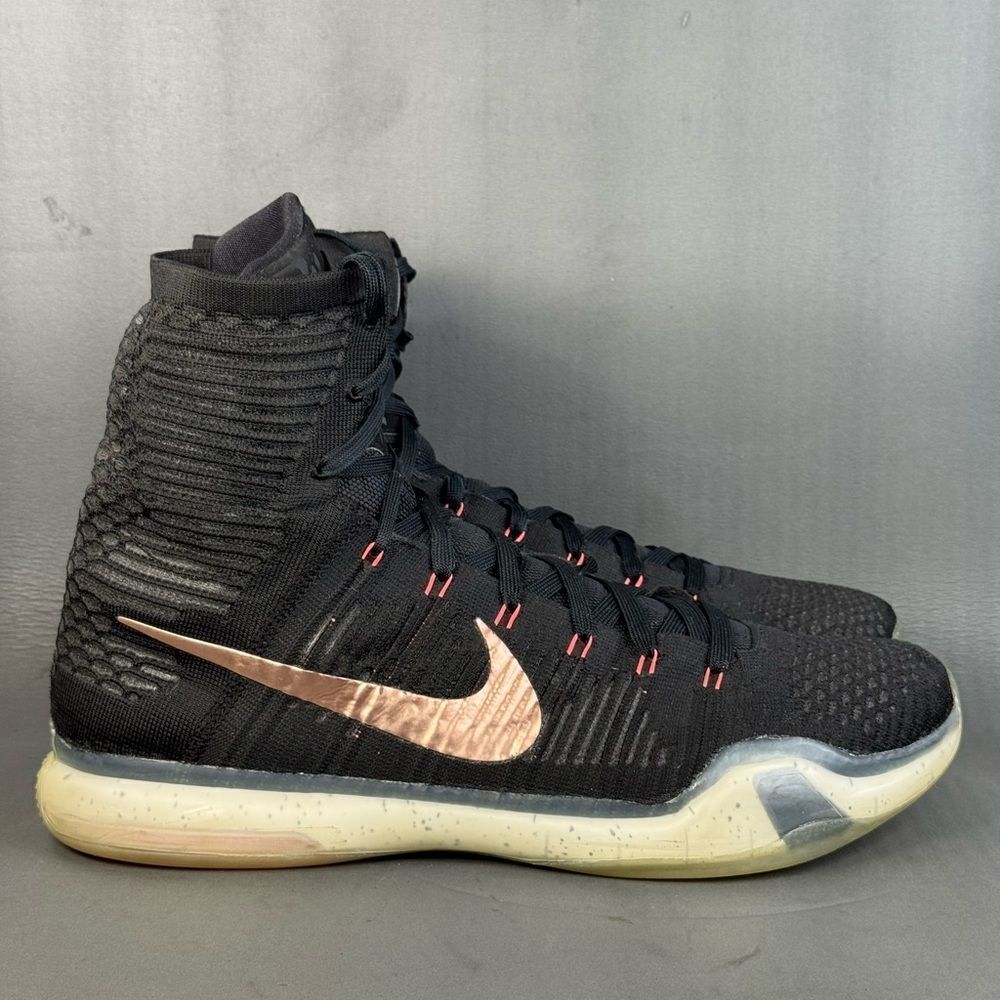 Nike Kobe 10 Elite 'Rose Gold' athletic sneaker shoes men’s size 14